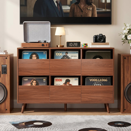 Large record player stand - large,