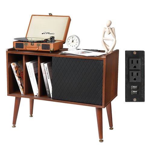 Large record player stand - large,