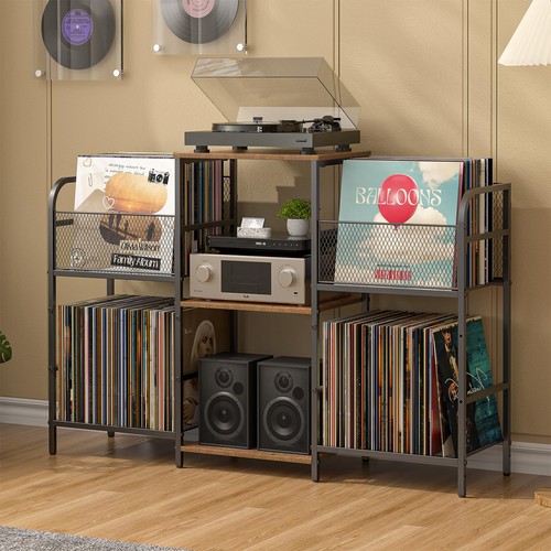 Record player stand - record,