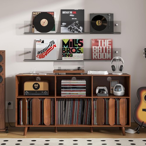 Large record player stand - record,