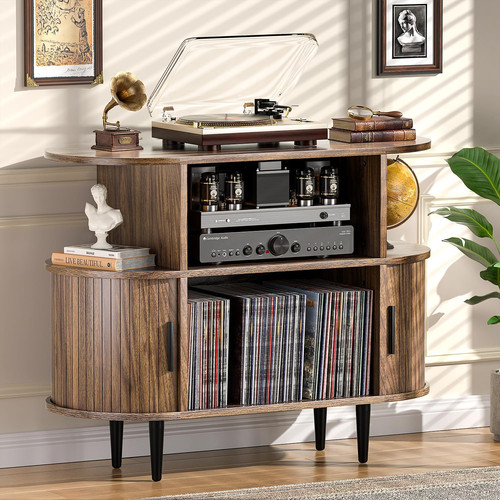 Large record player stand - stand, with